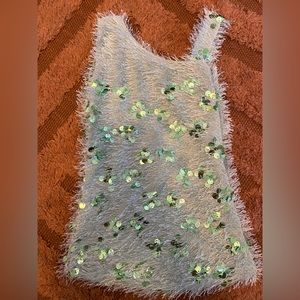 Green Sequin Costume dress- made fits 6-9mos old